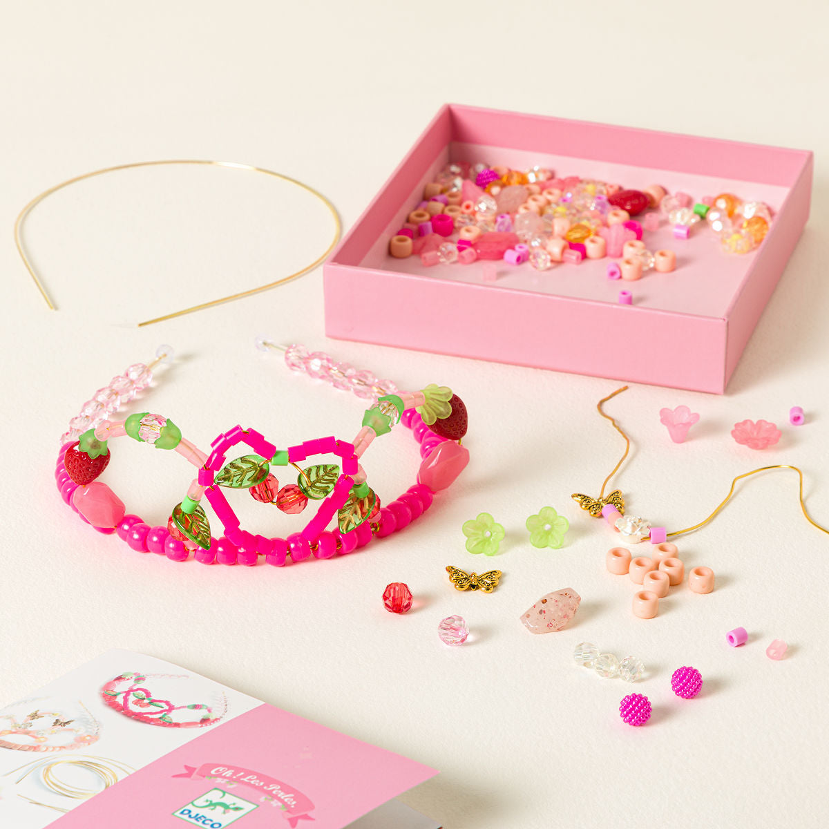 Djeco Perlas dúo tiaras