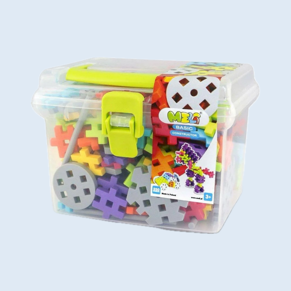 Meli Basic Constructor Travel Box 250 piezas