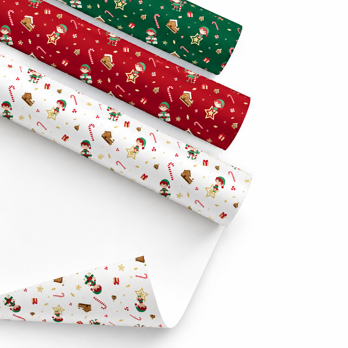 Papel de regalo 2m Elfo