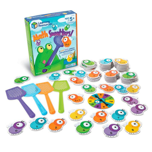 Learning Resources Math Swatters Juego de sumas y restas