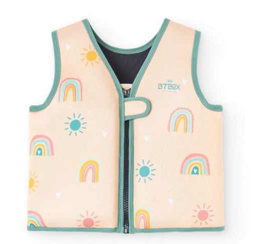 Btbox Chaleco flotador Rainbow