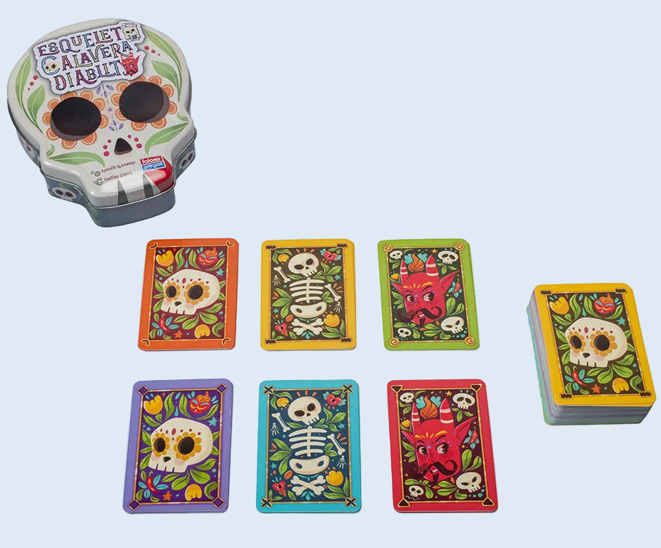 Falomir juegos Esquelo Calavera Diablito