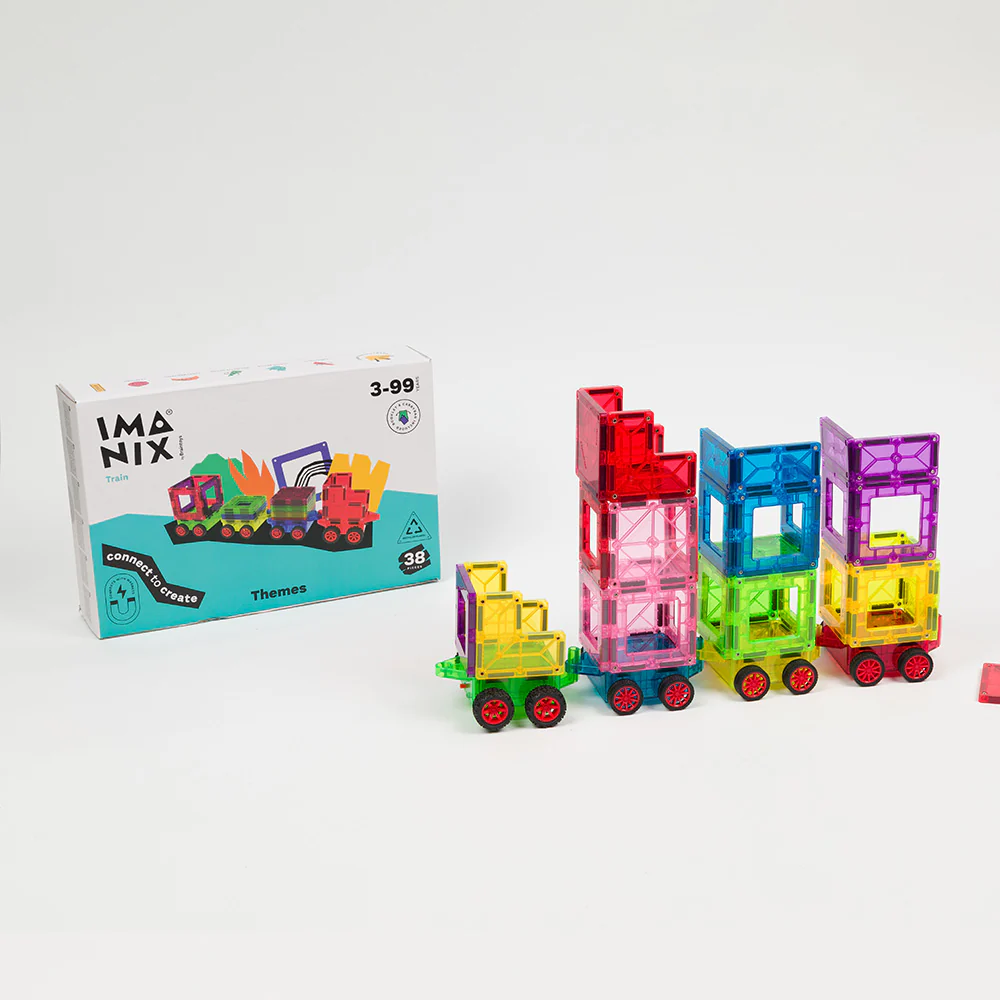 Imanix Train 38 piezas