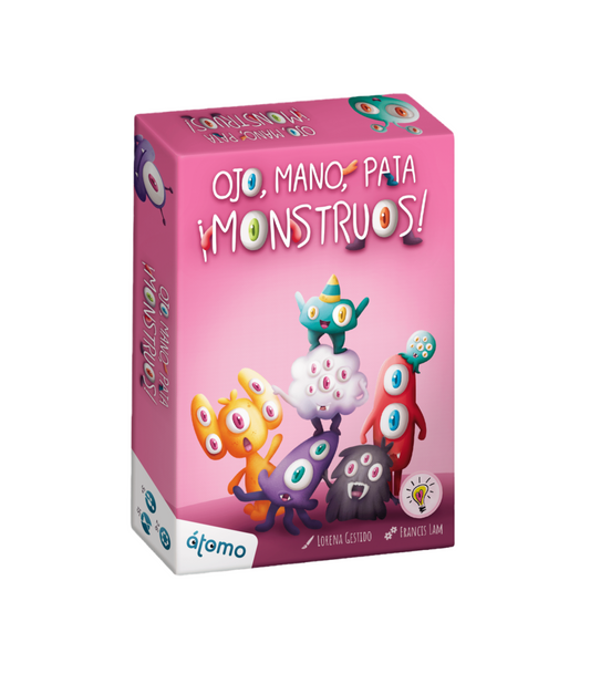 Átomo Ojo mano pata ¡Monstruos!