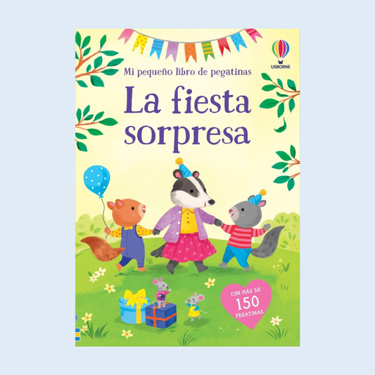Mi pequeño libro de pegatinas La fiesta sorpresa