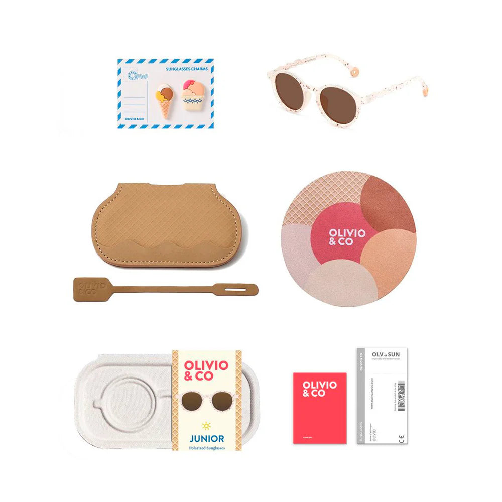 Olivio & Co Gafas de sol Round Vanilla Brownie