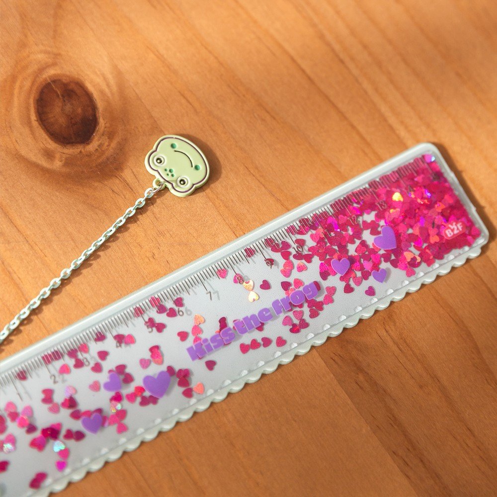 Back2fun Regla glitter 15 cm
