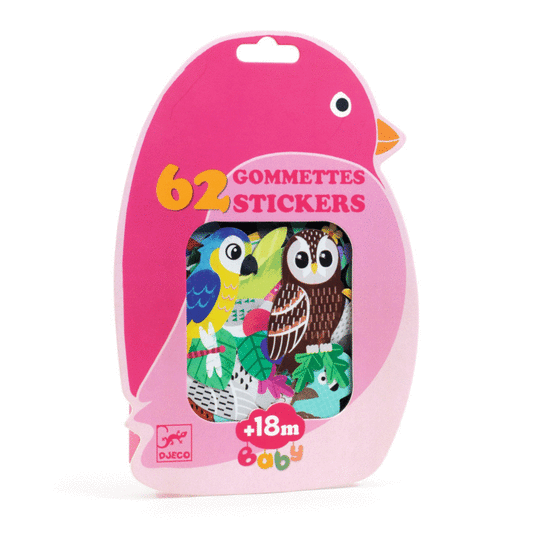 Djeco Baby Pegatinas Pájaros