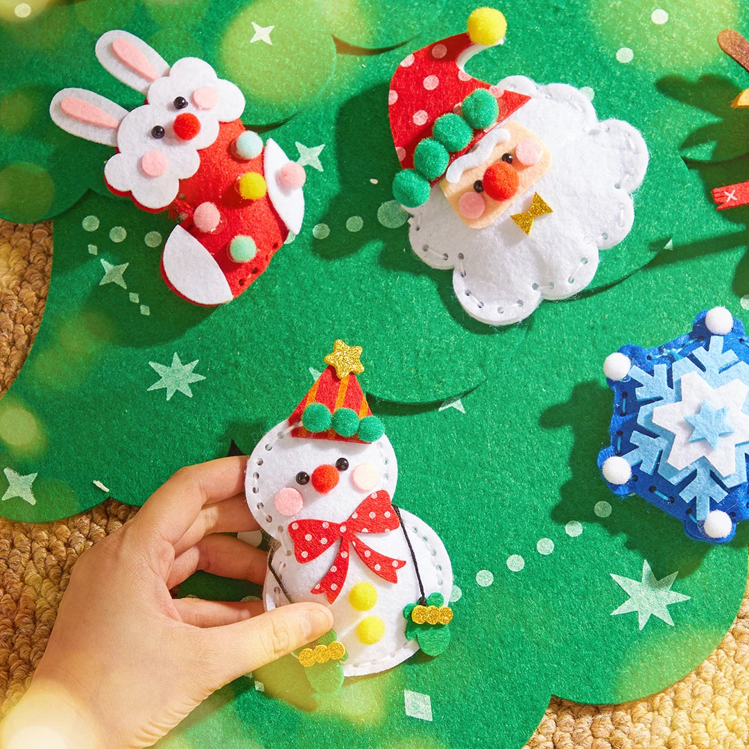 DIY Árbol y adornos navideños - Mideer