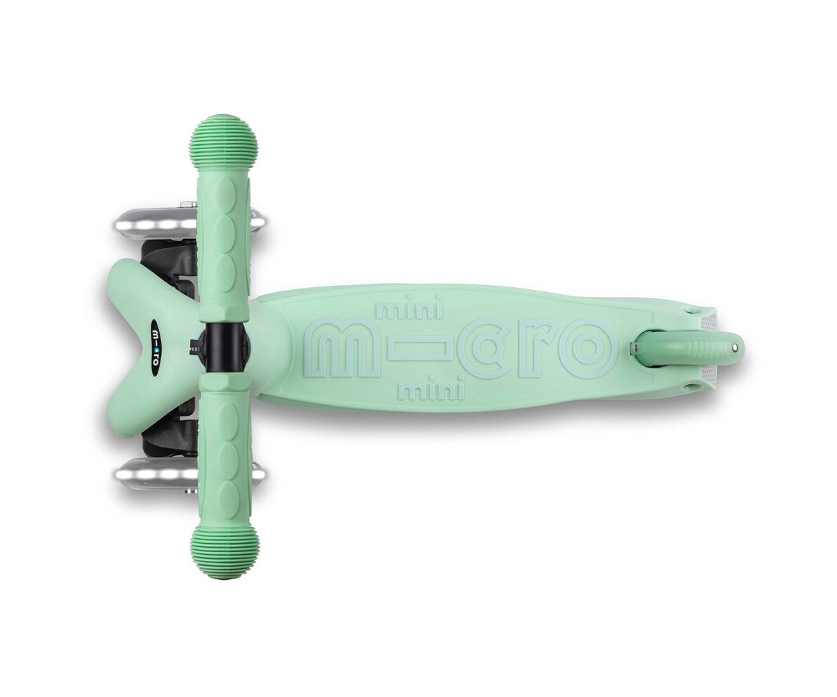 Micro Patinete mini2grow Deluxe LED Menta