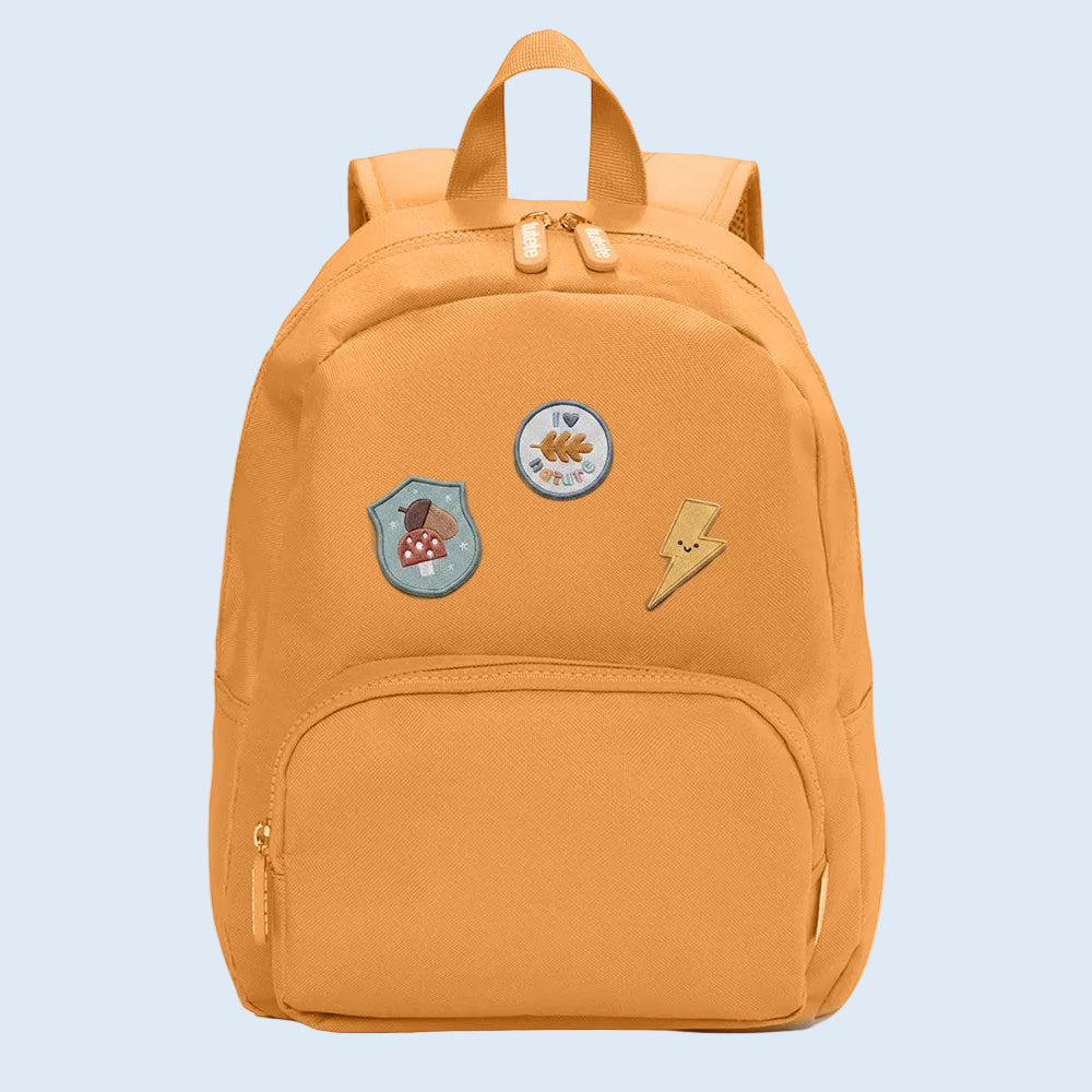 Tutete Mochila infantil Parches adhesivos Mustard