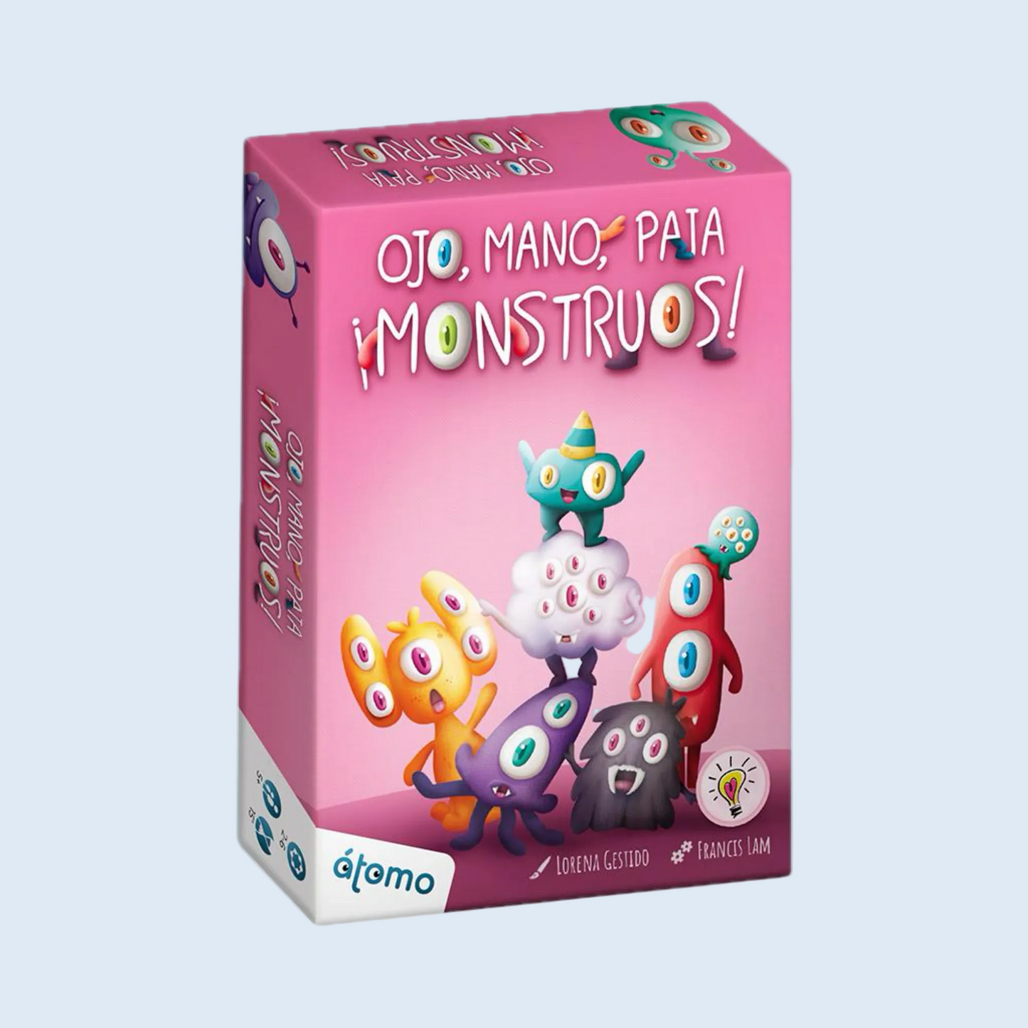 Átomo Ojo mano pata ¡Monstruos!