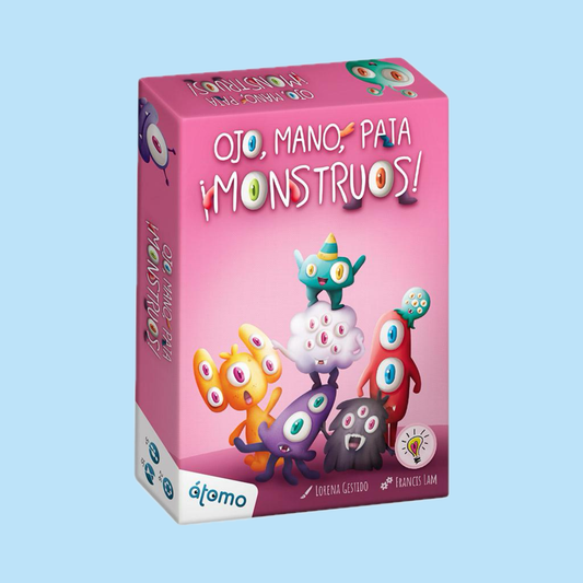 Átomo Ojo mano pata ¡Monstruos!