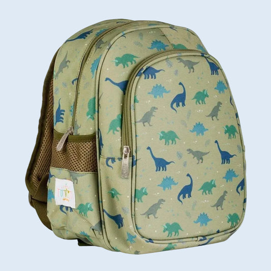 A little lovely company Mochila con bolsillo térmico Dinosaurios
