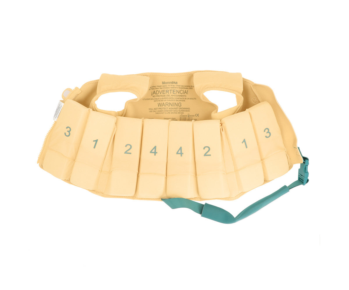 Tutete Chaleco flotador aprendizaje Whale Teal