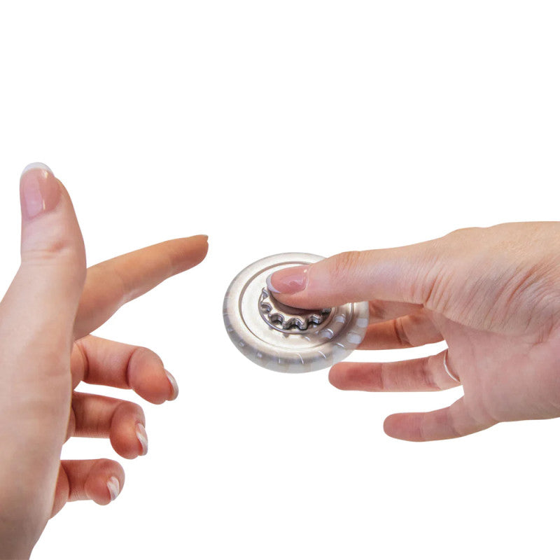 FIDGIX Gear Spinner metálico