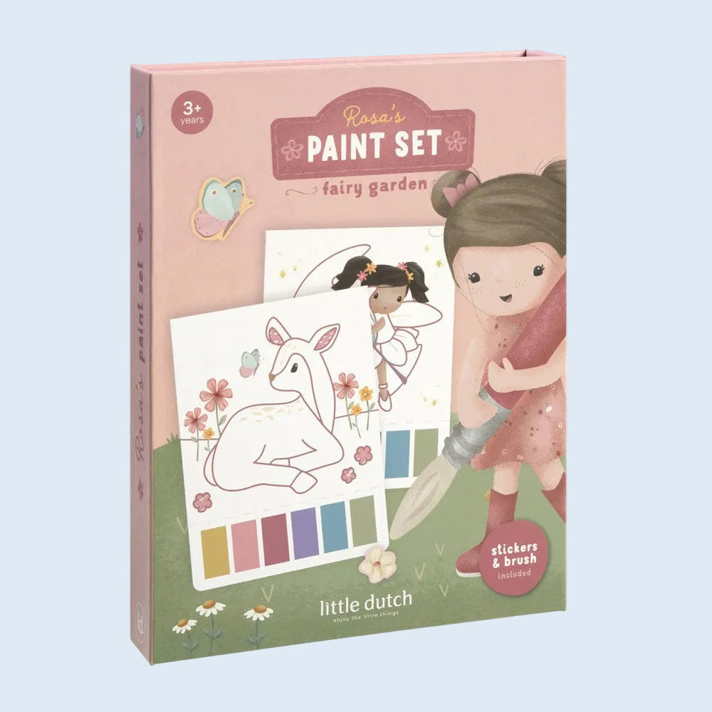 Little Dutch Set pinta con agua Fairy garden