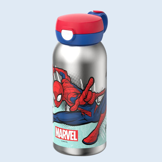 Mepal Botella acero con tapón abatible 600 ml Spiderman