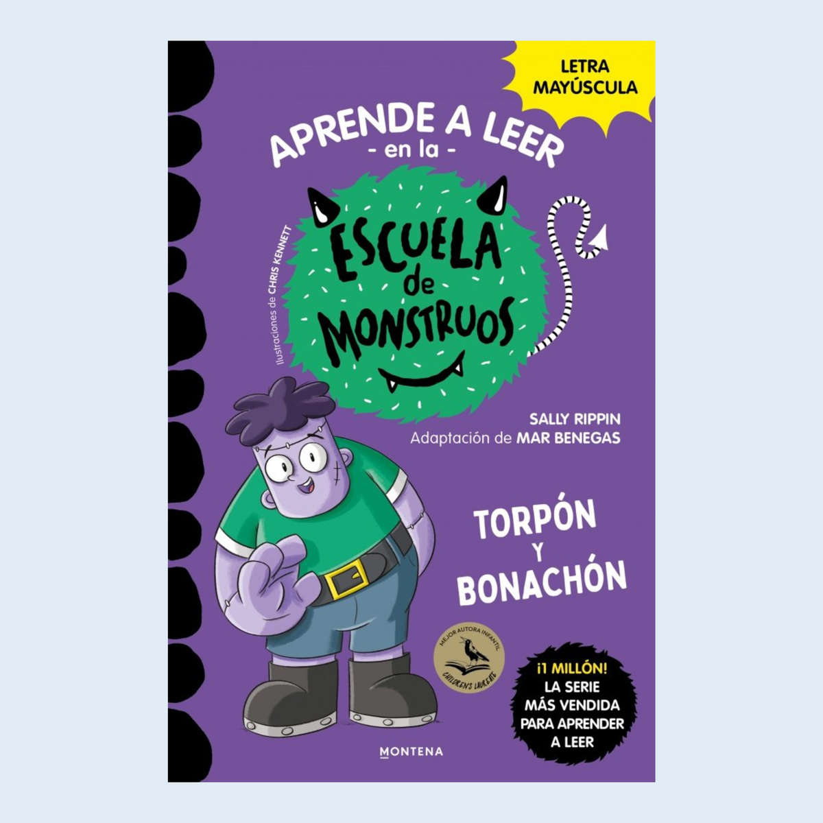 Aprende leer en la Escuela de Monstruos 9 Torpón y bonachón - Montena,.