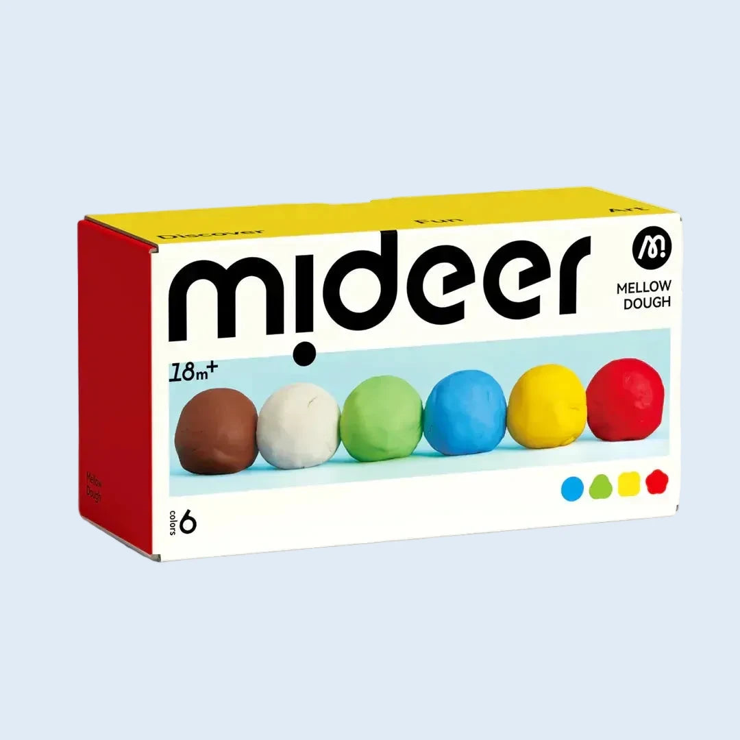 Plastilina 6 colores - Mideer