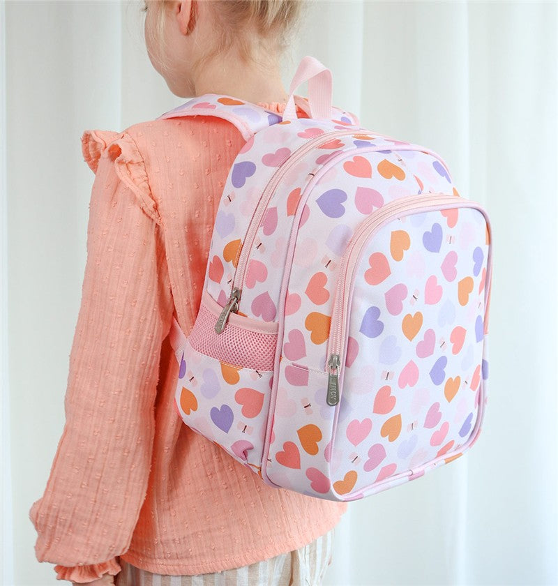 A little lovely company Mochila con bolsillo térmico Corazones