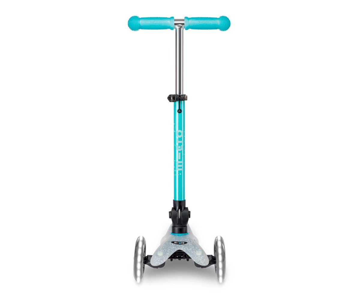 Micro Patinete Mini Deluxe plegable Orión Glow LED Azul