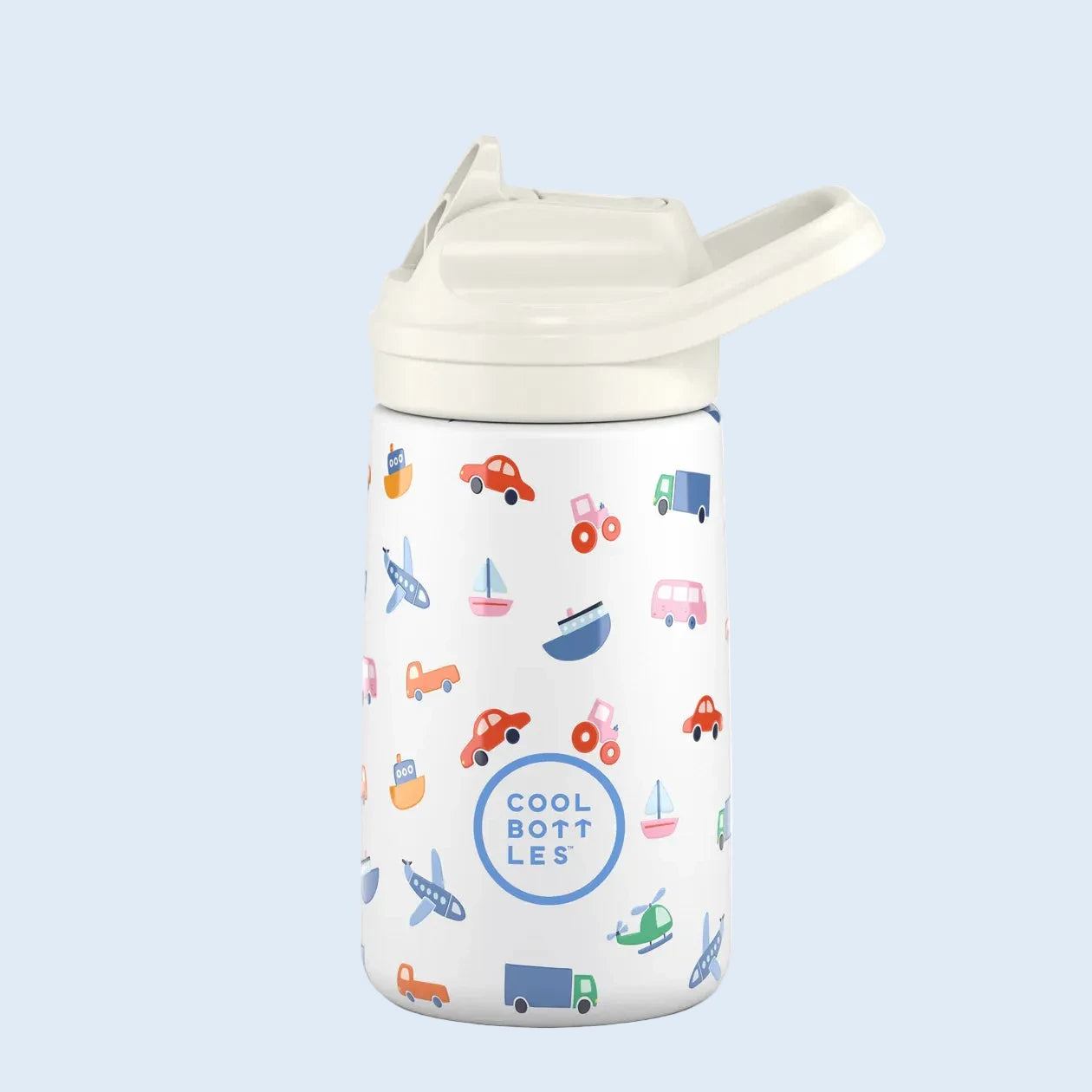 Cool Bottles Botella térmica 350 ml Kiddies Little Wheels