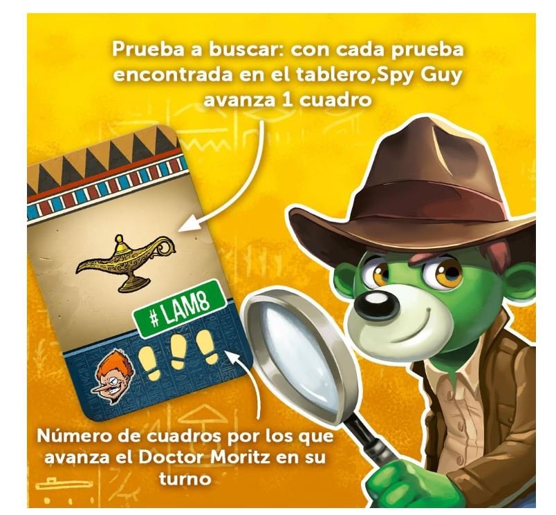 Átomo Spy guy Pirámide