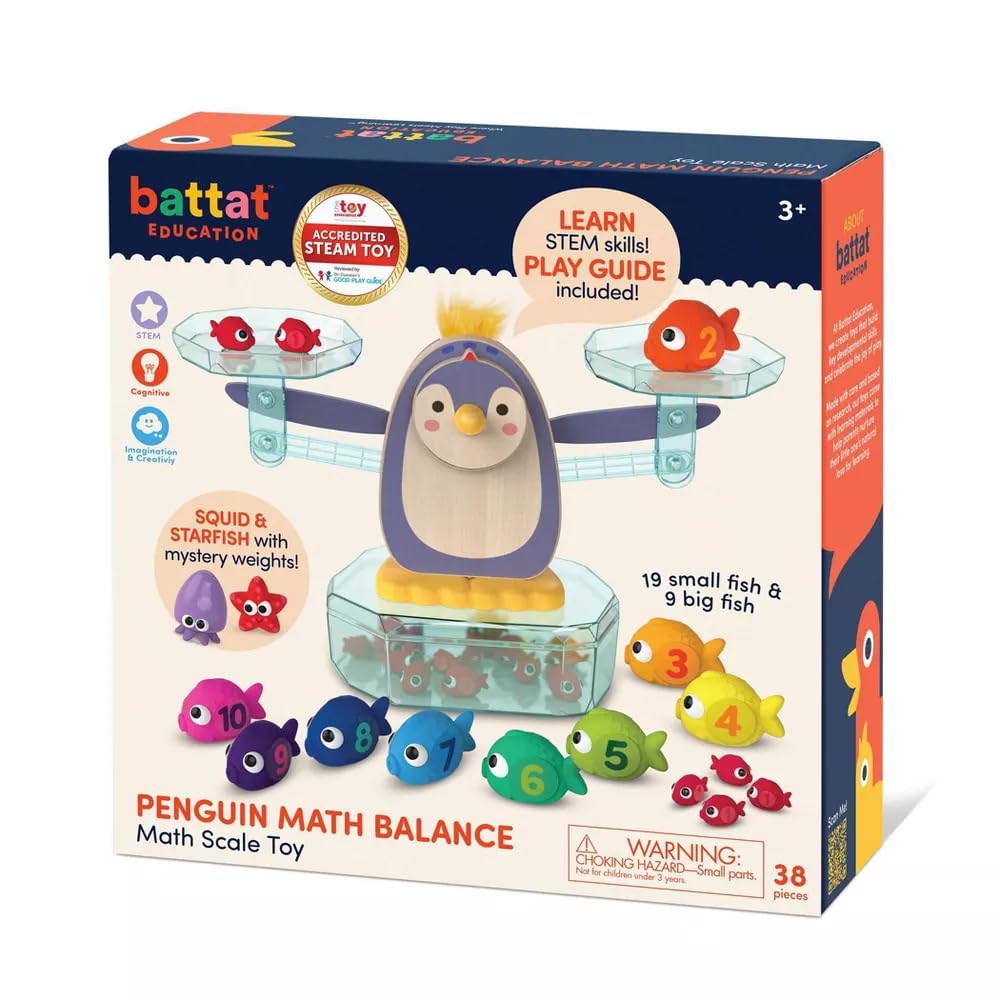 Battat Báscula matemática pingüino