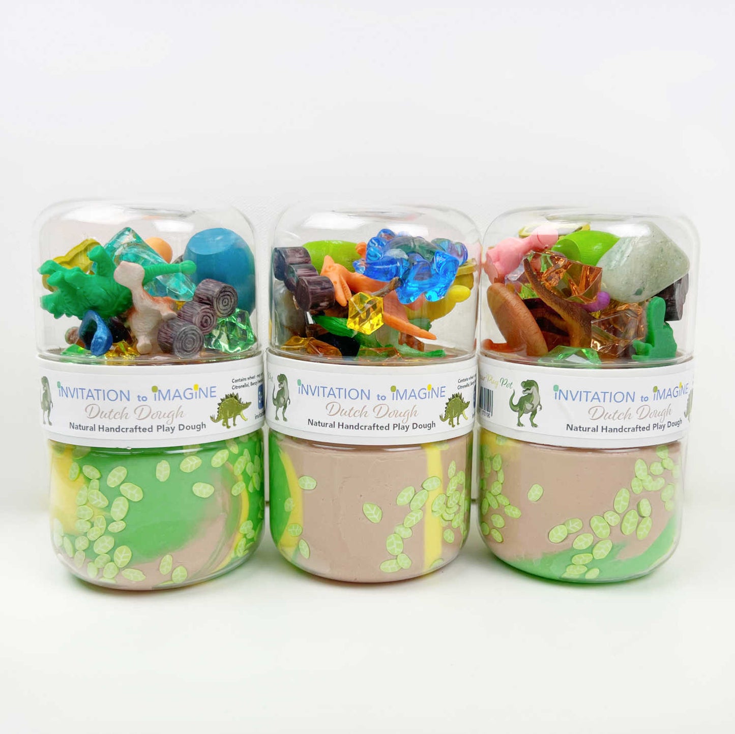 Invitationtoimagine Plastilina Dinosaur Play Pot