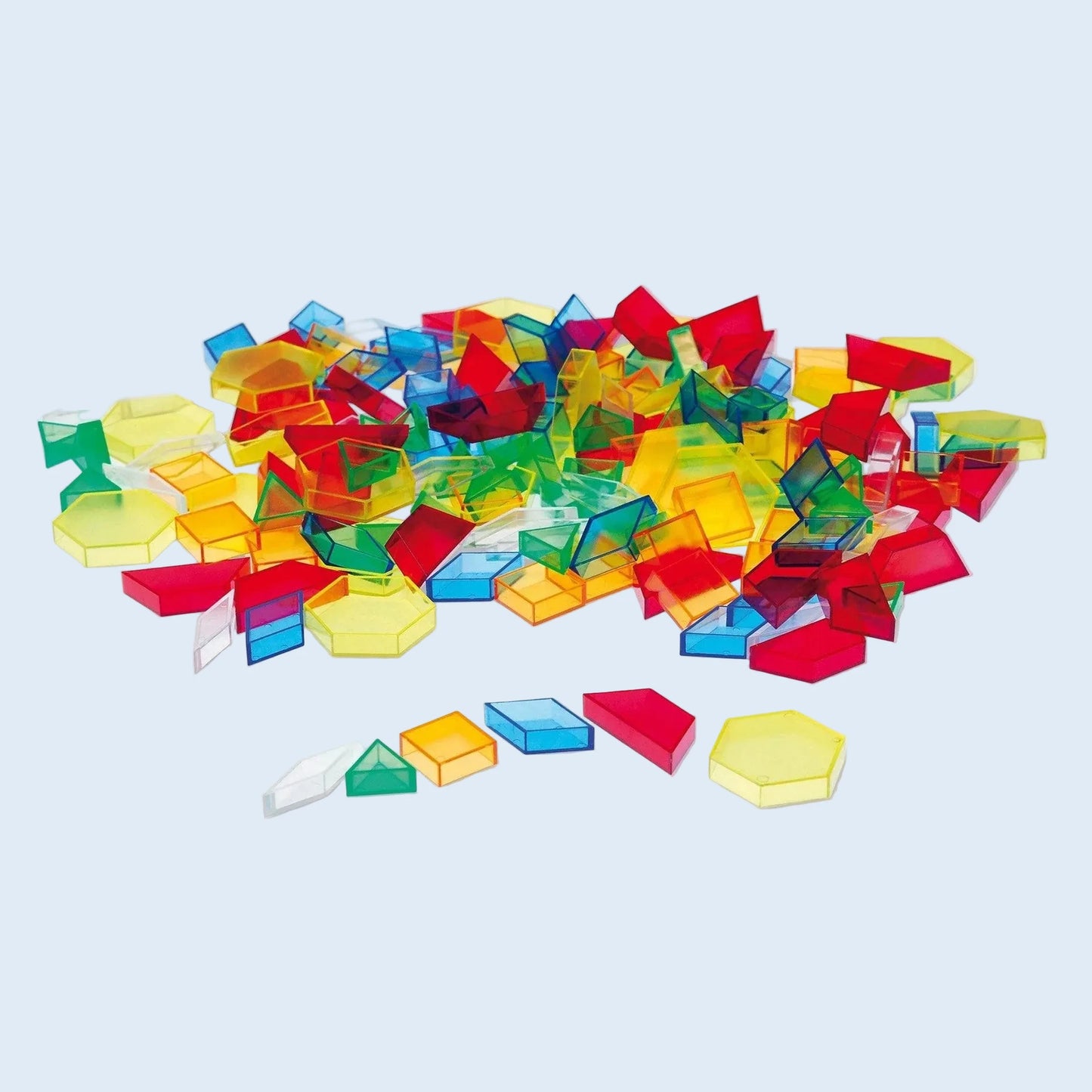 Tickit Figuras geométricas huecas traslúcidas