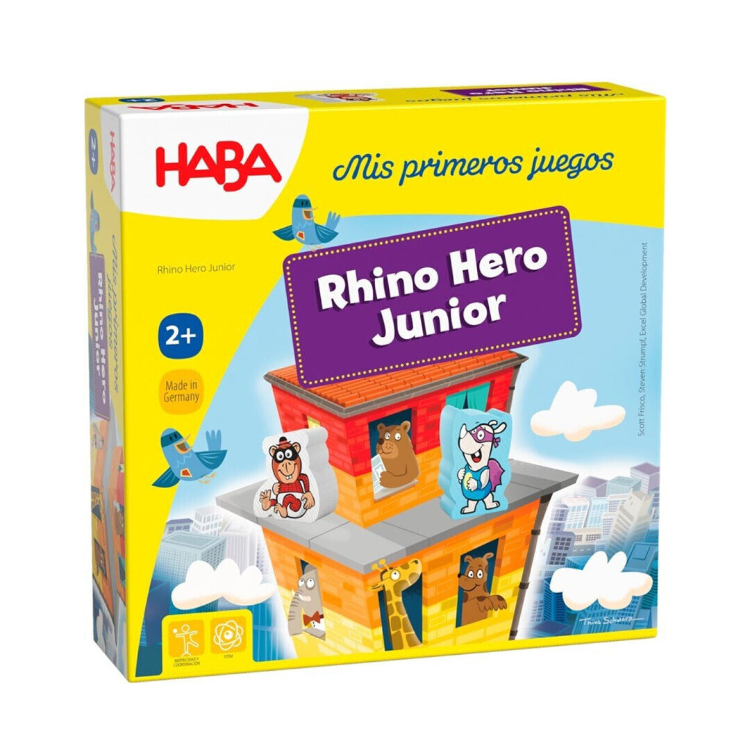 Haba Mis primeros juegos Rhino Hero Junior
