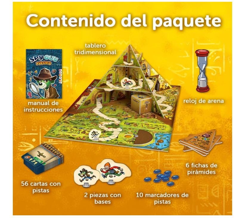 Átomo Spy guy Pirámide