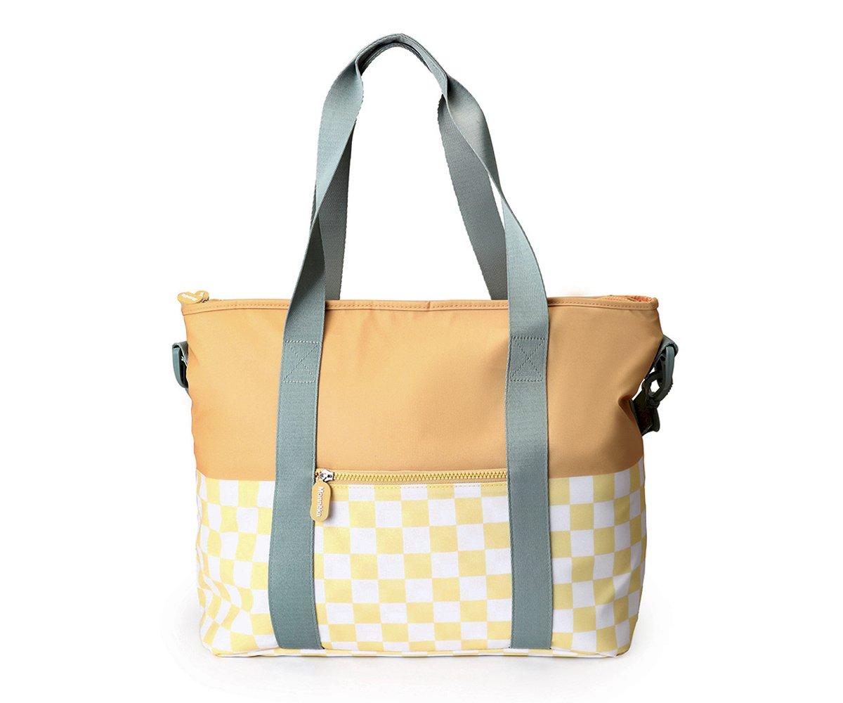 Tutete Bolso nevera Stripes Yellow Chess
