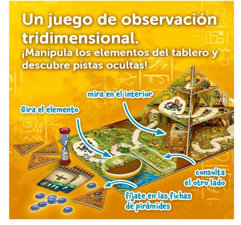 Átomo Spy guy Pirámide