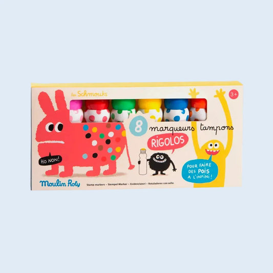Moulin Roty Marcadores 8 colores