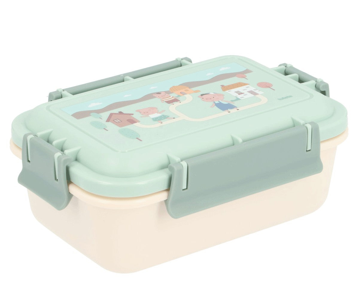 Tutete Caja almuerzo Bento Los tres cerditos