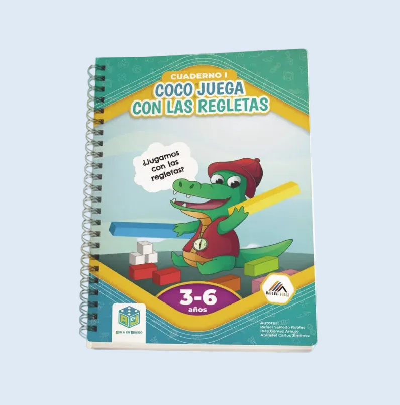 Átomo Cuaderno Coco juega con las regletas 1