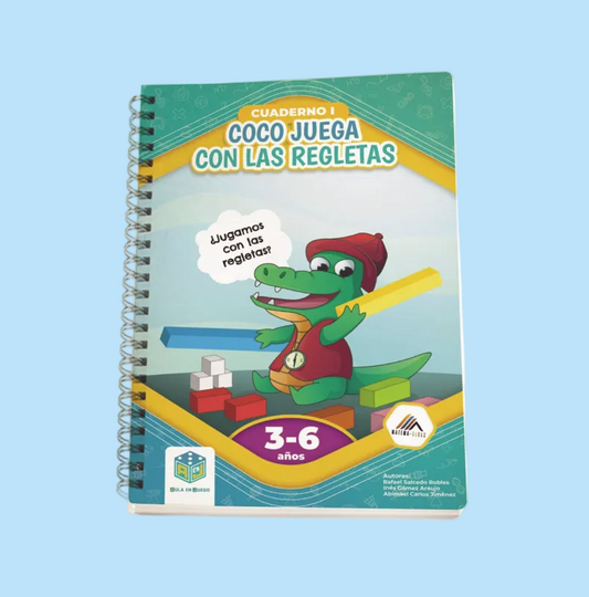 Átomo Cuaderno Coco juega con las regletas 1