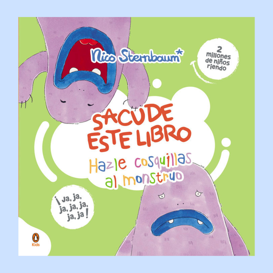 Sacude este libro Hazle cosquillas al monstruo