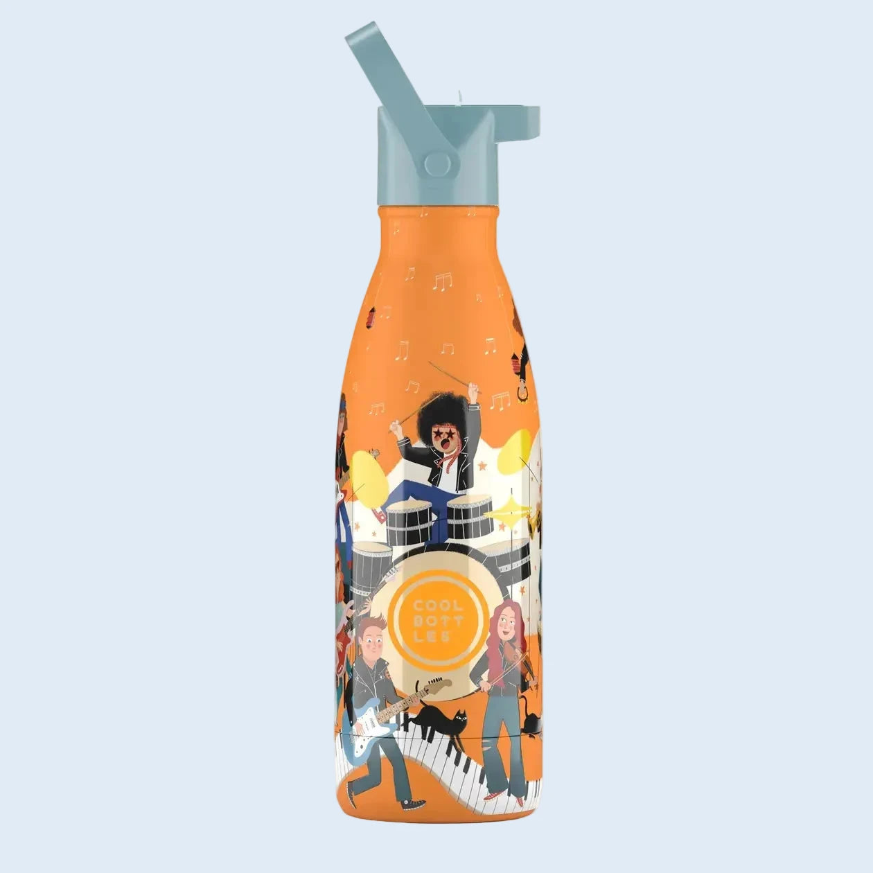 Cool Bottles Botella térmica 350 ml Music Beat