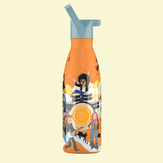 Cool Bottles Botella térmica 350 ml Music Beat
