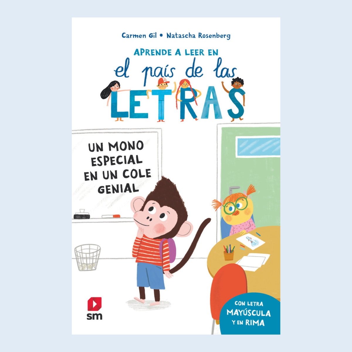 Aprende a leer en el país de las letras 4 Un mono especial en un cole genial