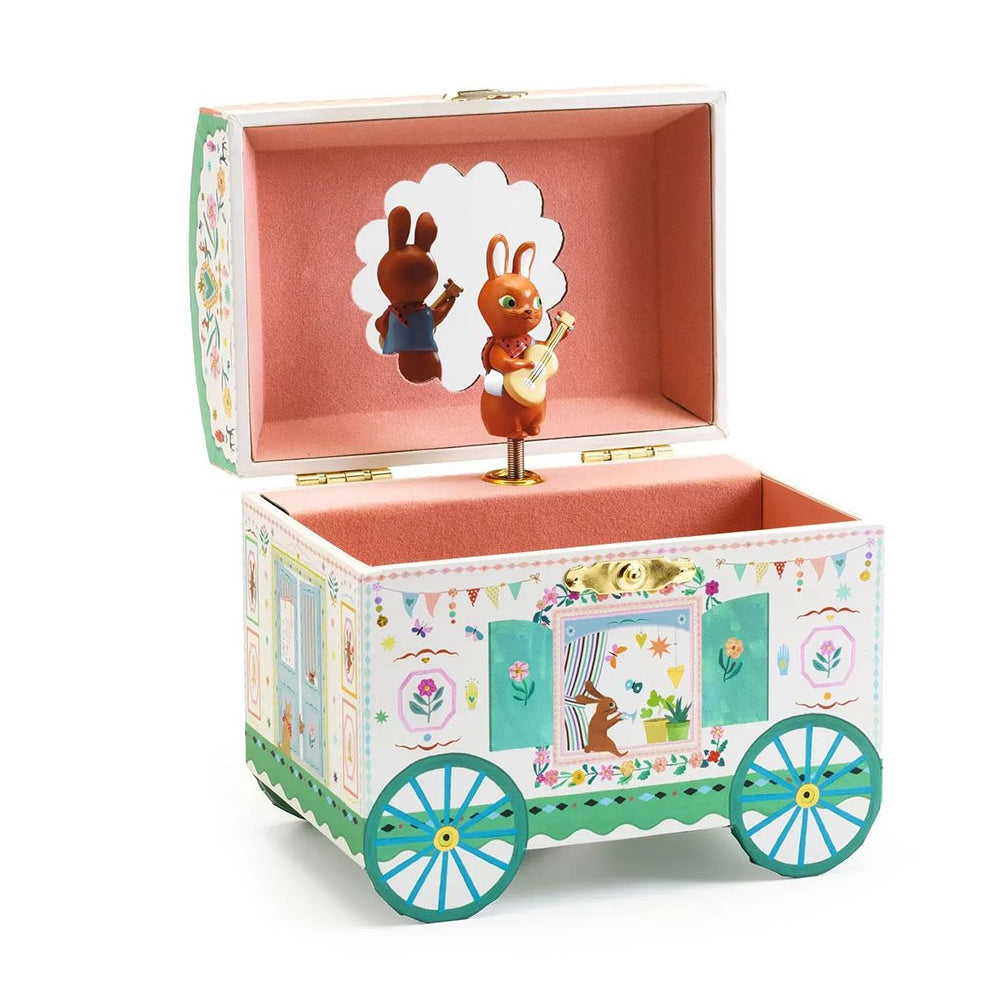 Caja de música joyero Caravana encantadora - Djeco