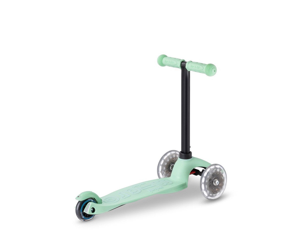 Micro Patinete mini2grow Deluxe LED Menta