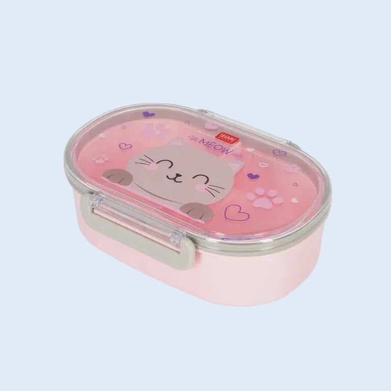 Legami Caja de almuerzo Snack&go Kitty