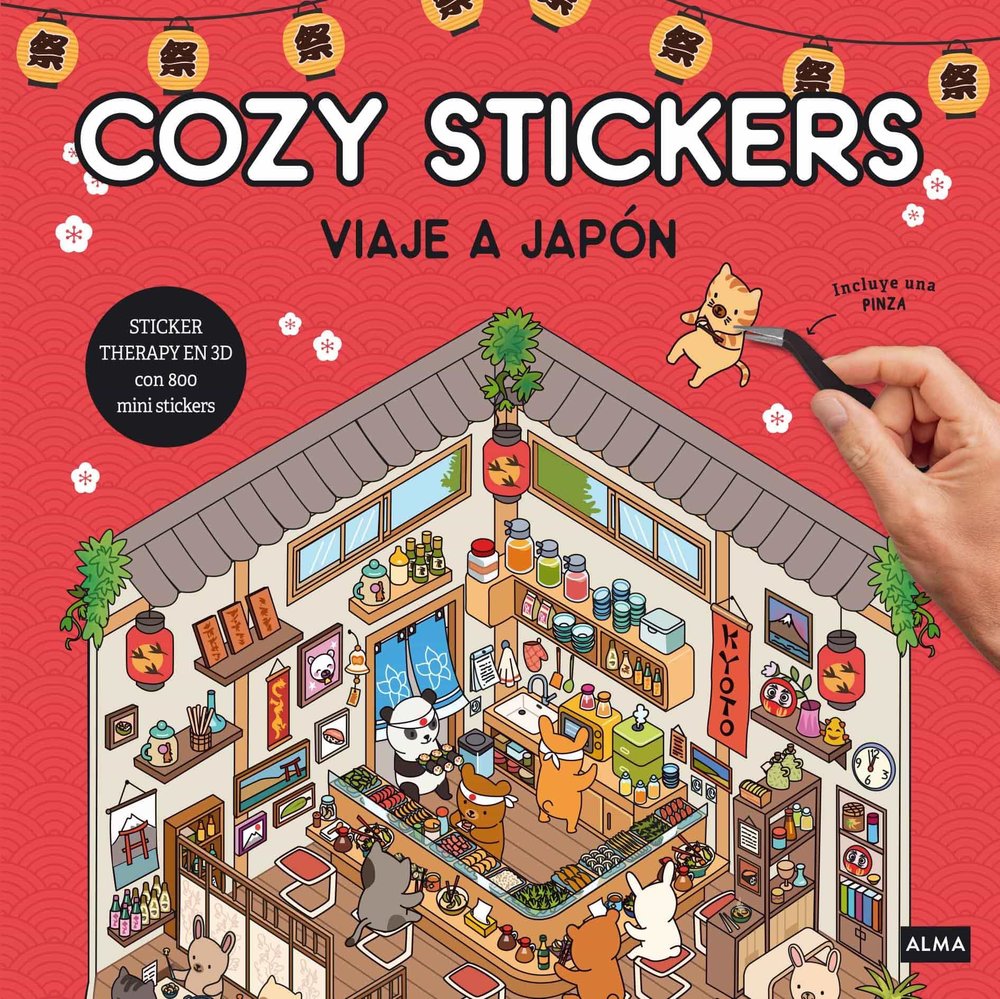 Cozy stickers Viaje a Japón