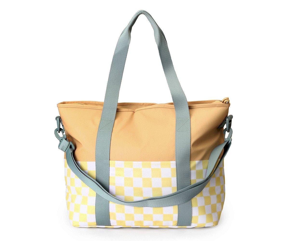 Tutete Bolso nevera Stripes Yellow Chess