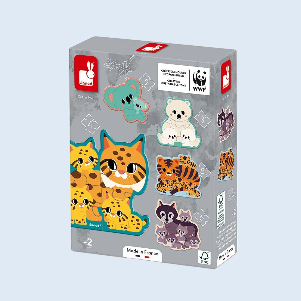 Janod Puzzles evolutivos Animales