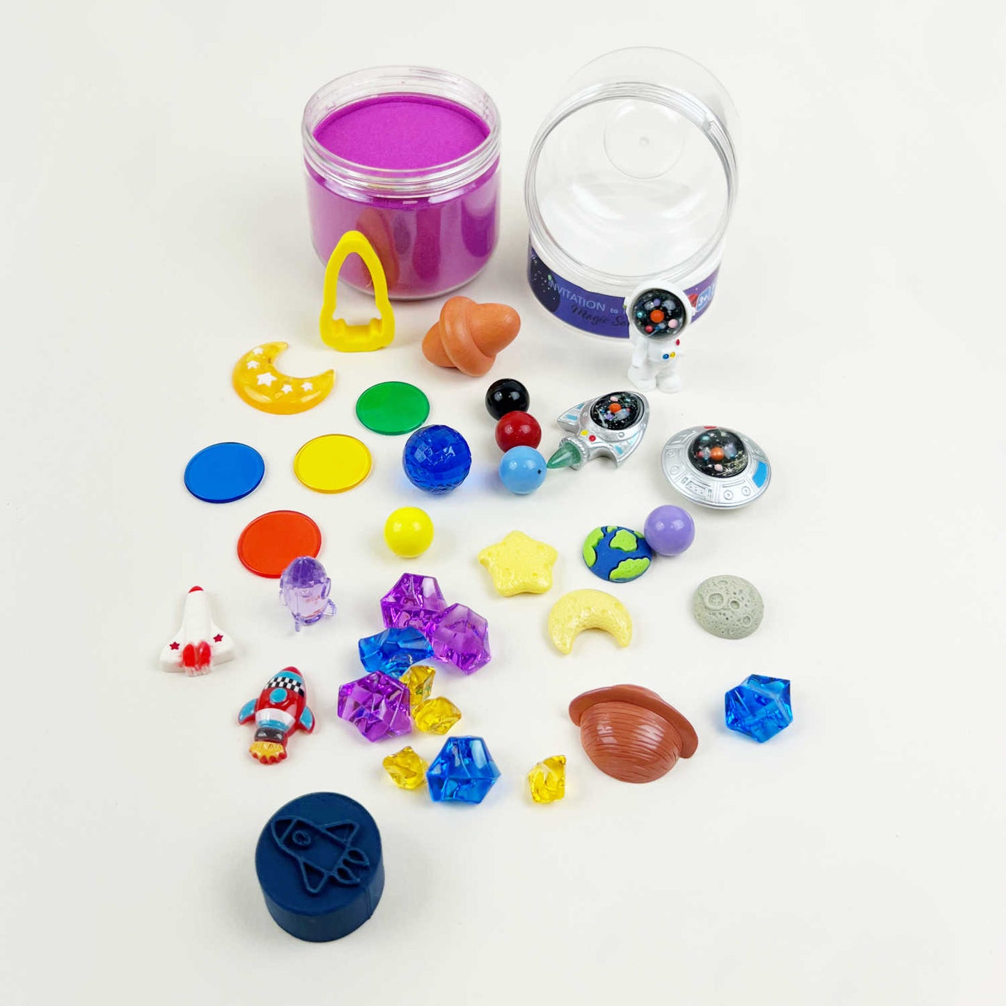 Invitationtoimagine Magic sand Space Play Pot
